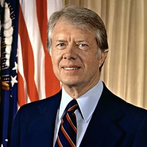 Photo of President Carter courtesy of the White House