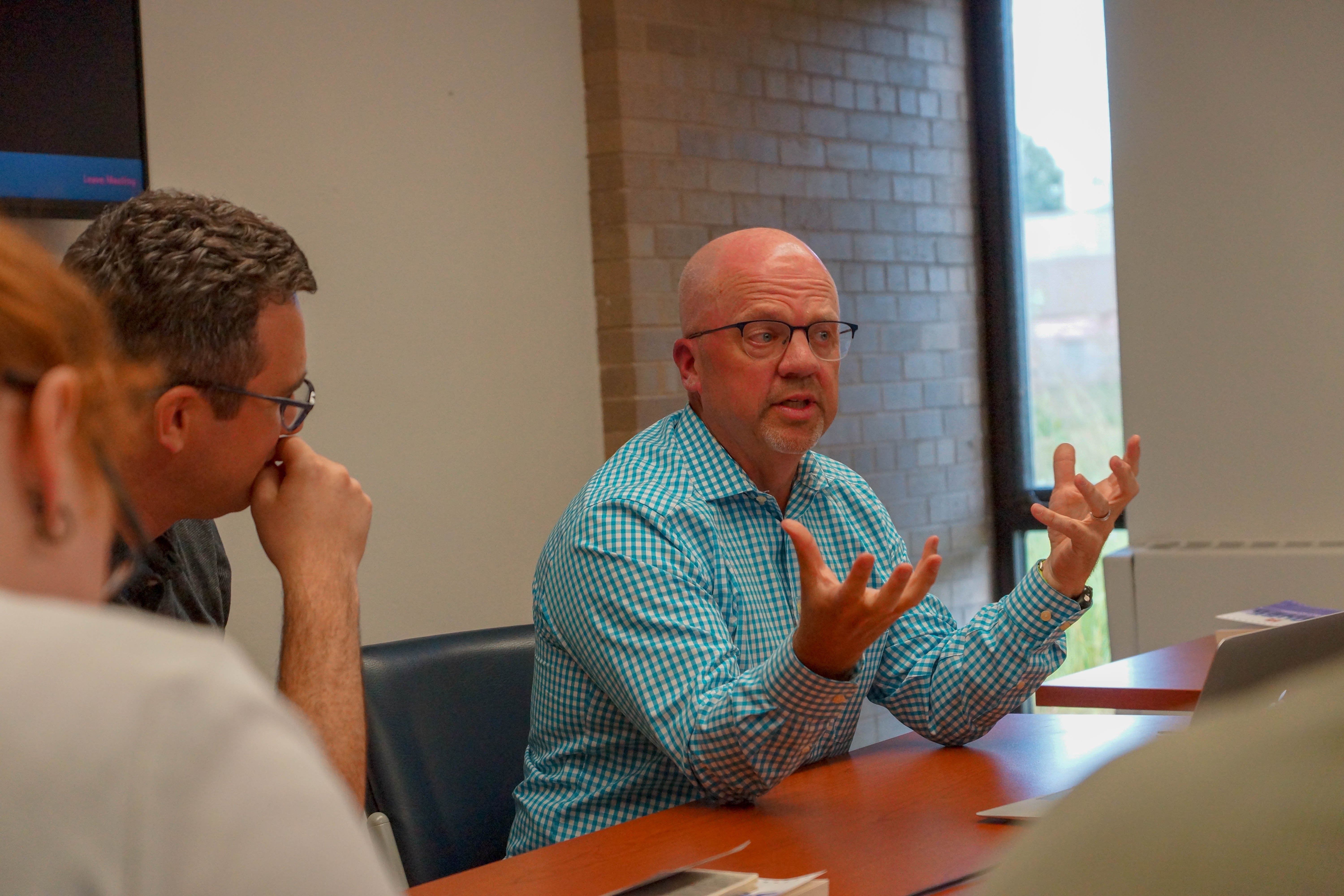 Author Rev. Dr. Allen Hilton Speaks with United Students on Bridging