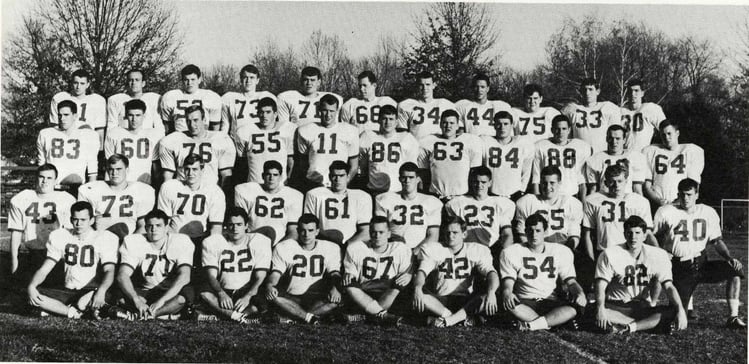 Hanover College 1964 Football Team Groh 86