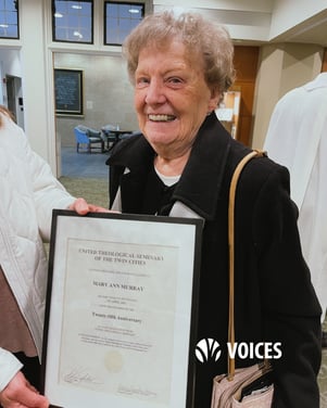 MaryAnnMurray_LegacyDonorFeature_Spring2025_VOICES_Design_Marketing1080x1080_1